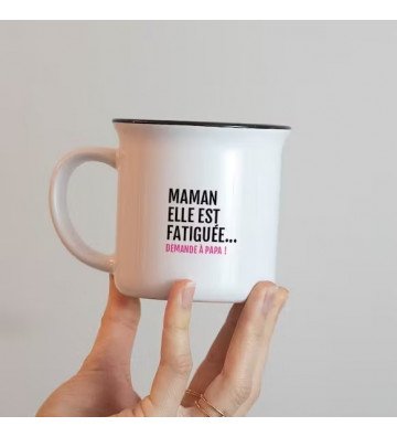 Mug Maman Elle Est Fatiguée